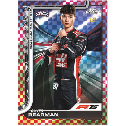 2025 Topps Chrome Formula 1 Hobby Box