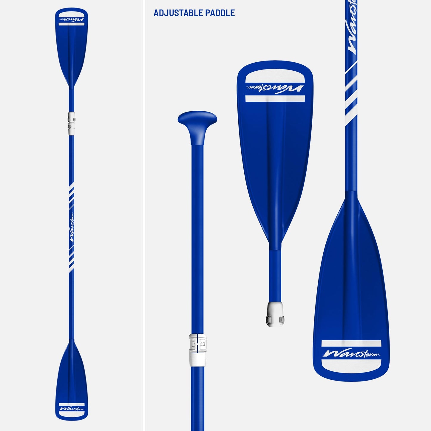 WAVESTORM 9'6" SUP Kayak Hybrid Foam Soft Top Paddle Board for Adults & Kids All Levels